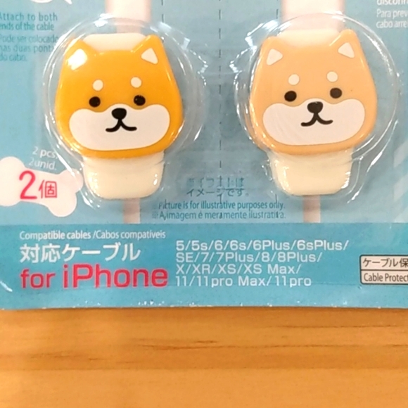 $5 New Animal Shiba Dog iPhone Cable Protector - Picture 4 of 6